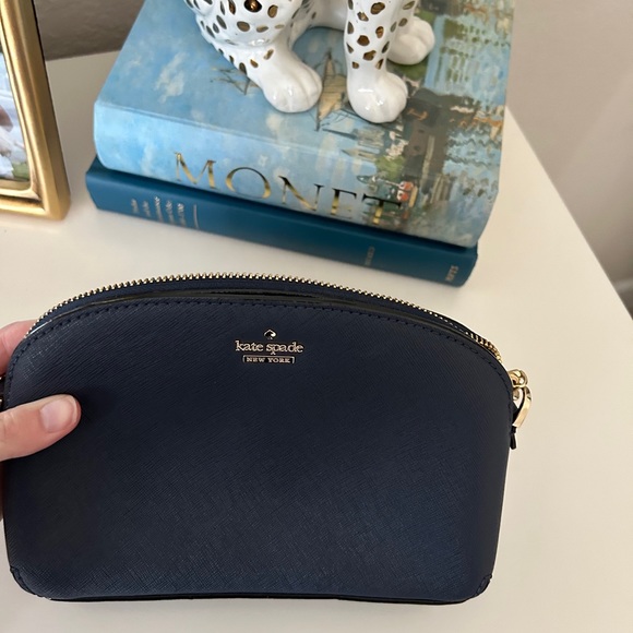 Navy Kate Spade purse - Picture 7 of 9